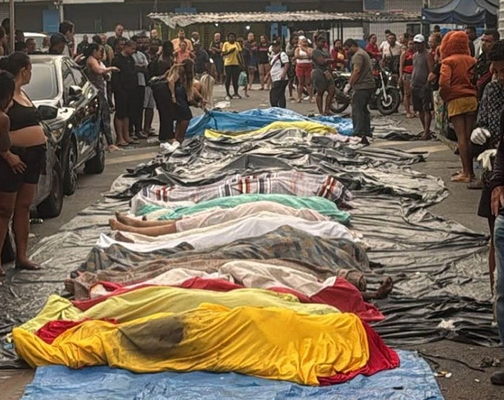 cadáveres tras el operativo antidrogas en Río de Janeiro