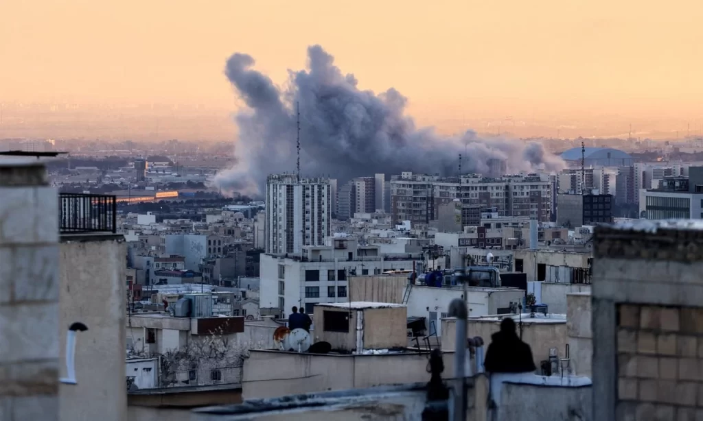 guerra en Irán, explosión
