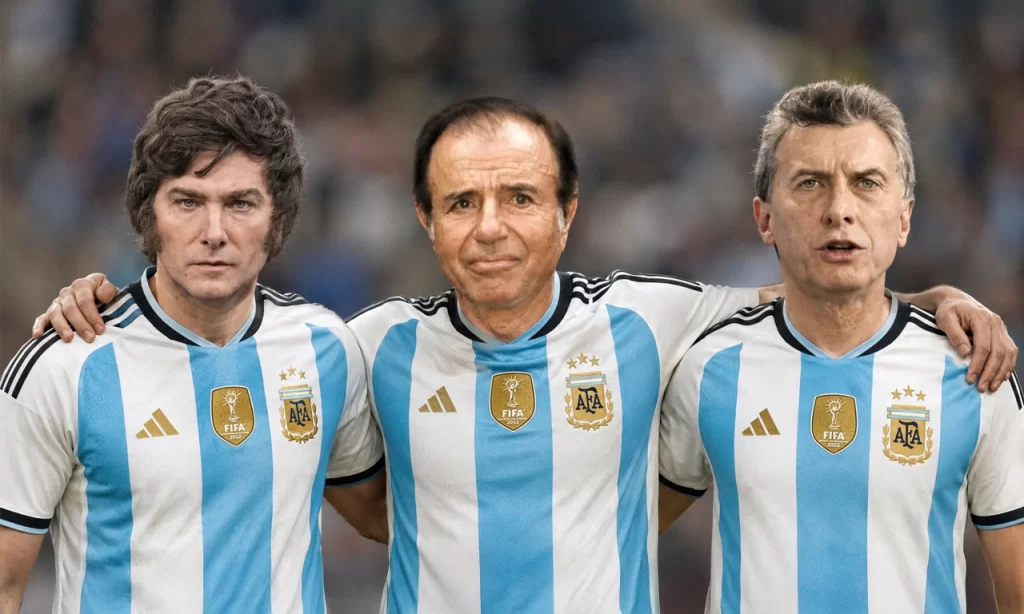 Milei, Menem, Macri