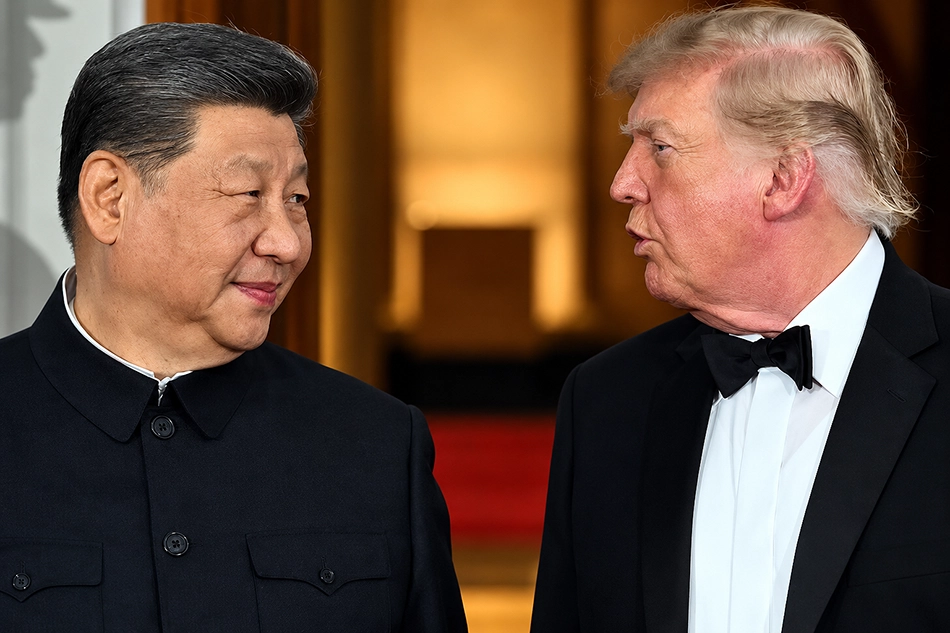 Donald Trump con Xi Jinping