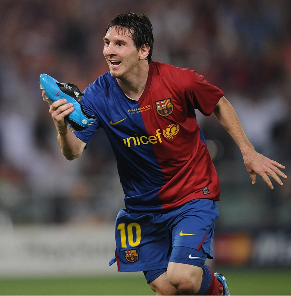 Lionel Messi en el Barcelona